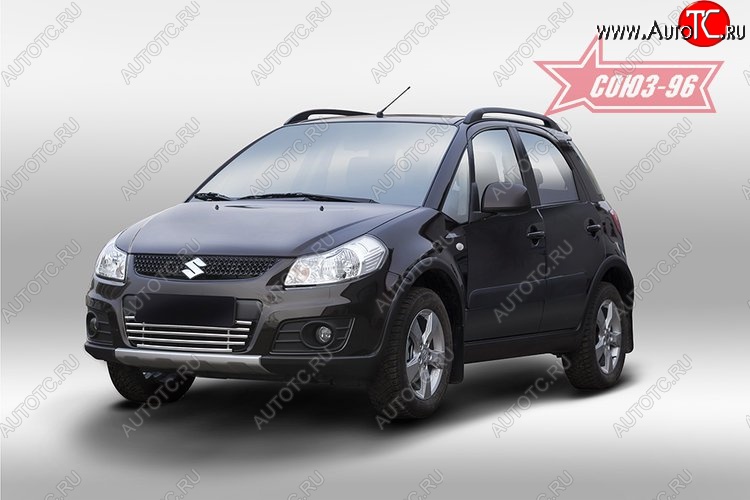 5 129 р. Декоративный элемент воздухозаборника Souz-96 (d16) Suzuki SX4 JYB, JYA хэтчбэк дорестайлинг (2013-2016)  с доставкой в г. Вологда