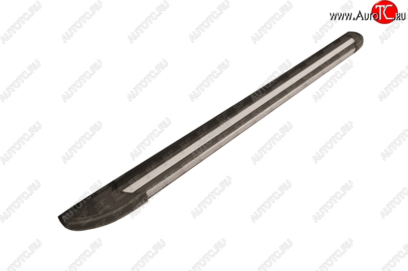 11 299 р. Алюминиевые пороги Slitkoff Luxe Black Suzuki SX4 JYB, JYA хэтчбэк дорестайлинг (2013-2016)  с доставкой в г. Вологда