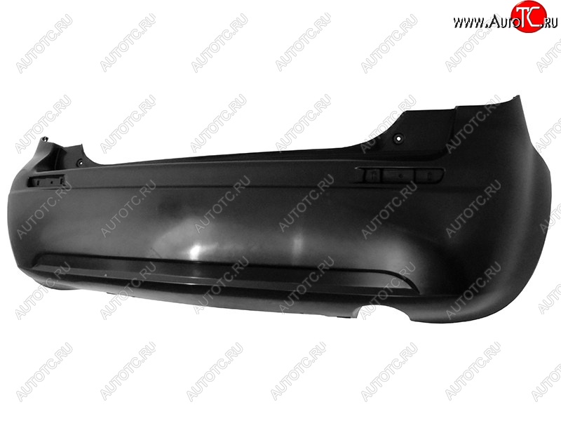 4 649 р. Задний бампер HBK SAT Suzuki SX4 YA21S,YB21S дорестайлинг, хэтчбэк (2006-2011) (Неокрашенный)  с доставкой в г. Вологда