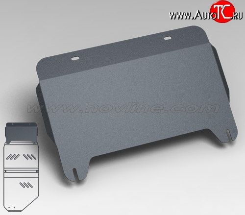 3 699 р. Защита картера двигателя Novline (2.3/3.2, МКПП/АКПП, 3 мм) ТАГАЗ Tager 3d (2008-2012)  с доставкой в г. Вологда
