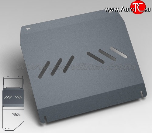 1 179 р. Защита коробки передач Novline (2.3/3.2, МКПП/АКПП, 3 мм) ТАГАЗ Tager 3d (2008-2012)  с доставкой в г. Вологда