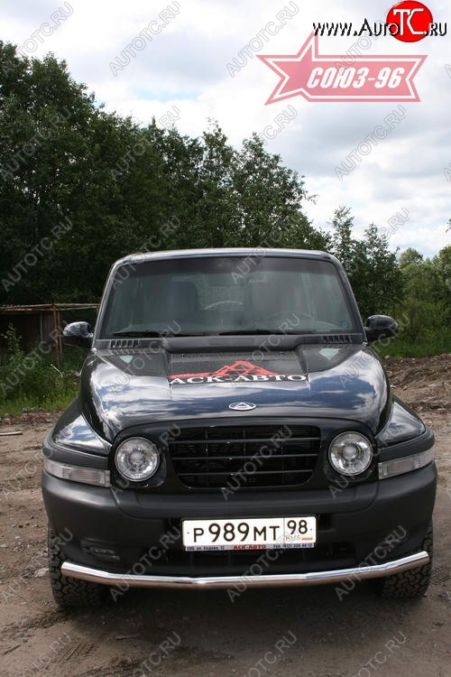 10 844 р. Защита переднего бампера одинарная Souz-96 (d60) ТАГАЗ Tager 3d (2008-2012)  с доставкой в г. Вологда
