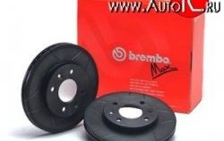 6 449 р. Передний тормозной диск Brembo Max 14 с вентиляцией и проточками Лада Приора 2172 хэтчбек дорестайлинг (2008-2014)  с доставкой в г. Вологда. Увеличить фотографию 2
