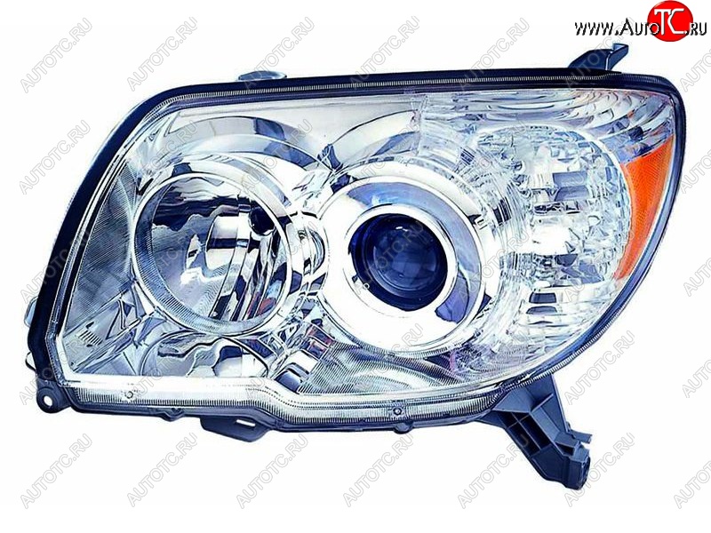 20 349 р. Левая фара SAT Toyota Hilux Surf N210 рестайлинг (2005-2009)  с доставкой в г. Вологда