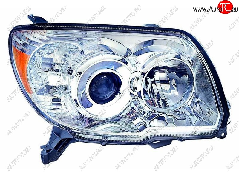 20 349 р. Правая фара SAT Toyota Hilux Surf N210 рестайлинг (2005-2009)  с доставкой в г. Вологда