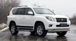 4 699 р. Молдинги RA Toyota Land Cruiser Prado J150 1-ый рестайлинг (2013-2017) (Поверхность глянец (под окраску), Неокрашенные)  с доставкой в г. Вологда. Увеличить фотографию 4