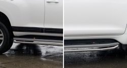 4 699 р. Молдинги RA Toyota Land Cruiser Prado J150 1-ый рестайлинг (2013-2017) (Поверхность глянец (под окраску), Неокрашенные)  с доставкой в г. Вологда. Увеличить фотографию 7