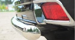 16 649 р. Защита заднего бампера (Ø76 мм, нержавейка) SLITKOFF Toyota Land Cruiser Prado J150 1-ый рестайлинг (2013-2017)  с доставкой в г. Вологда. Увеличить фотографию 3