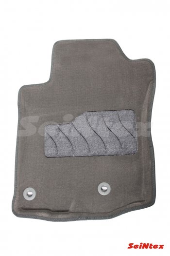 5 899 р. Текстильные 3D коврики в салон SEINTEX  Toyota Land Cruiser Prado  J150 (2013-2020) 1-ый рестайлинг, 2-ой рестайлинг (серые)  с доставкой в г. Вологда. Увеличить фотографию 2