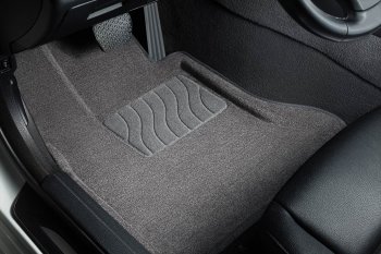 5 899 р. Текстильные 3D коврики в салон SEINTEX  Toyota Land Cruiser Prado  J150 (2013-2020) 1-ый рестайлинг, 2-ой рестайлинг (серые)  с доставкой в г. Вологда. Увеличить фотографию 3