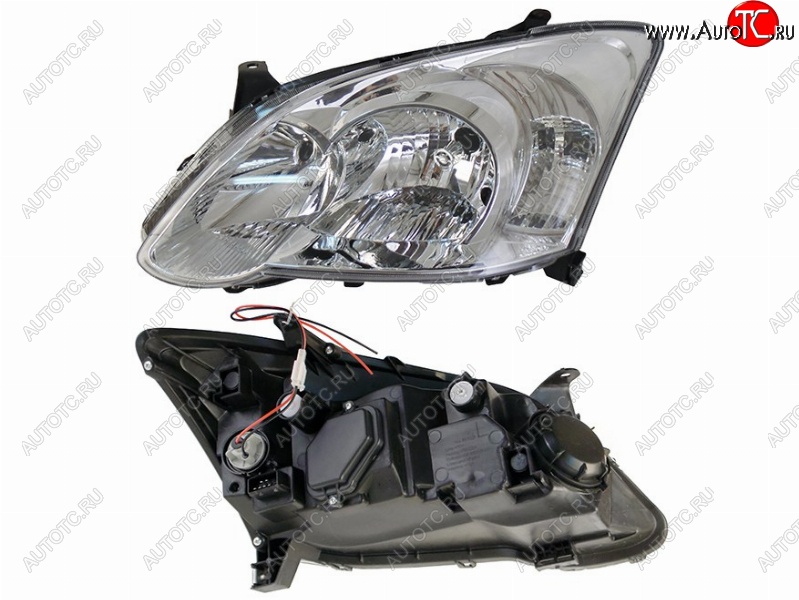 5 699 р. Левая фара SAT  Toyota Allex  E12# (2004-2006) 2-ой рестайлинг  с доставкой в г. Вологда