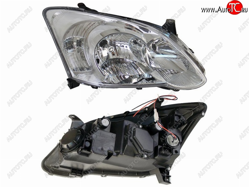 5 699 р. Правая фара SAT  Toyota Allex  E12# (2004-2006) 2-ой рестайлинг  с доставкой в г. Вологда