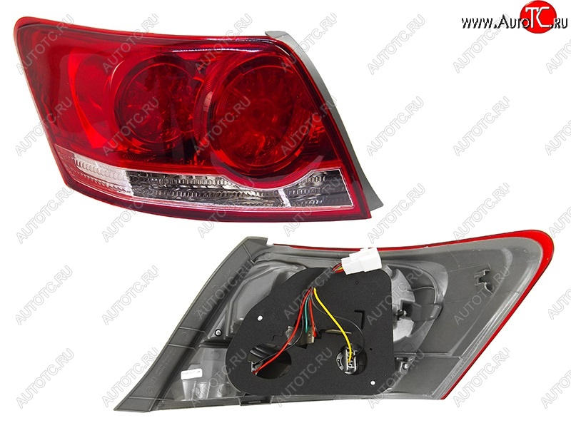 4 599 р. Левый фонарь SAT  Toyota Allion  T260 (2010-2016) седан 1-ый рестайлинг  с доставкой в г. Вологда