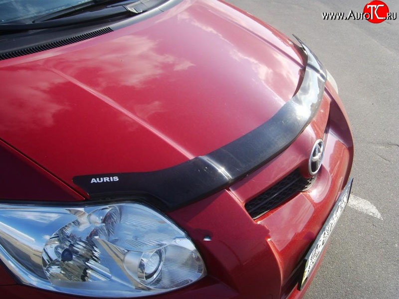 2 069 р. Дефлектор капота NovLine Toyota Auris E150 хэтчбэк 5 дв. дорестайлинг (2006-2010)  с доставкой в г. Вологда
