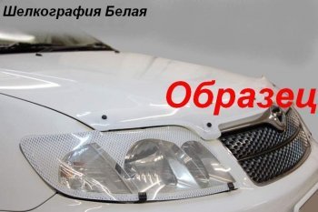 2 299 р. Дефлектор капота  Camry Gracia Wagon (MCV21W, MCV25W, SXV20W, SXV25W) CA-Plastiс  Toyota Camry  XV20 (1999-2001) (Шелкография белая)  с доставкой в г. Вологда. Увеличить фотографию 2