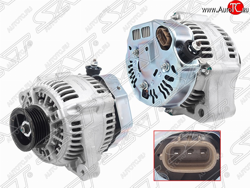 12 249 р. Генератор (90A/ 12V) SAT  Toyota Camry  XV20 - Mark 2  Qualis  с доставкой в г. Вологда