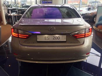 3 399 р. Лип спойлер АВТОКРАТ Toyota Camry XV70 дорестайлинг (2017-2021) (Неокрашенный)  с доставкой в г. Вологда. Увеличить фотографию 8