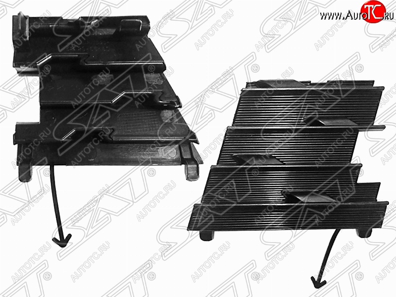 1 159 р. Заглушка буксировочной проушины в передний бампер SAT Toyota Camry XV55 2-ой рестайлинг (2017-2018) (Неокрашенная)  с доставкой в г. Вологда