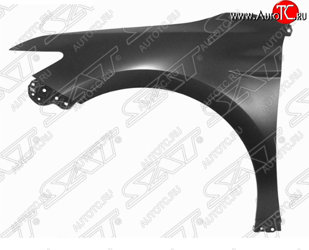 3 999 р. Левое переднее крыло SAT (пр-во Тайвань)  Toyota Camry  XV70 (2017-2021) дорестайлинг (Неокрашенное)  с доставкой в г. Вологда
