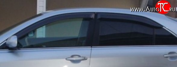 999 р. Комплект дефлекторов окон (ветровиков) 4 шт. Russtal Toyota Camry XV50 дорестайлинг (2011-2014)  с доставкой в г. Вологда