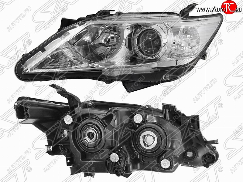 6 349 р. Левая фара передняя SAT Toyota Camry XV50 дорестайлинг (2011-2014) с доставкой в г. Вологда Увеличить фотографию 1 6 349 р. Левая фара передняя SAT Toyota Camry XV50 дорестайлинг (2011-2014) с доставкой в г. Вологда