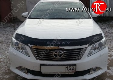 999 р. Дефлектор капота Russtal Toyota Camry XV50 дорестайлинг (2011-2014)  с доставкой в г. Вологда