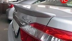 5 519 р. Лип спойлер Modellista Toyota Camry XV55 2-ой рестайлинг (2017-2018) (Неокрашенный)  с доставкой в г. Вологда. Увеличить фотографию 3