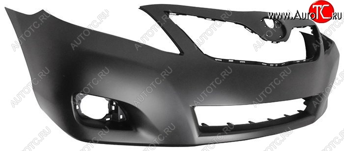 6 899 р. Передний бампер SAT  Toyota Camry  XV40 (2009-2011) рестайлинг (Неокрашенный)  с доставкой в г. Вологда