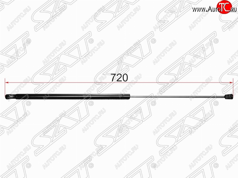 699 р. Газовый упор капота SAT  Toyota Camry  XV40 (2009-2011) рестайлинг  с доставкой в г. Вологда