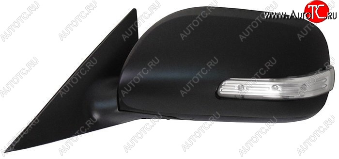 1 369 р. Боковое левое зеркало заднего вида (поворотник) SAT  Toyota Camry  XV40 (2009-2011) рестайлинг (Неокрашенное)  с доставкой в г. Вологда