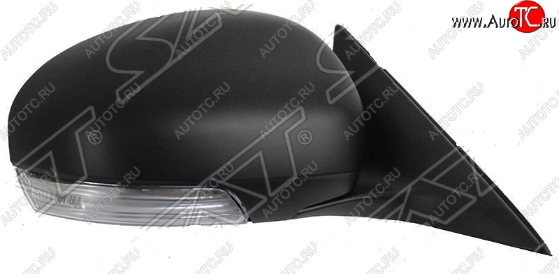 6 599 р. Боковое правое зеркало заднего вида (обогрев,поворотник) SAT Toyota Camry XV40 рестайлинг (2009-2011) (Неокрашенное)  с доставкой в г. Вологда