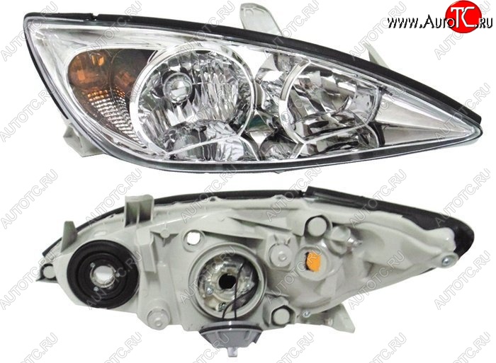 5 799 р. Правая фара SAT (длинное ухо) Toyota Camry XV30 дорестайлинг (2001-2004)  с доставкой в г. Вологда