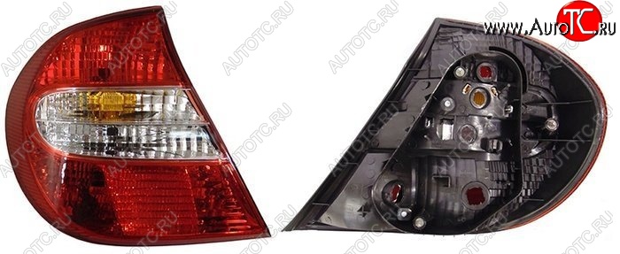 2 699 р. Левый фонарь SAT Toyota Camry XV30 дорестайлинг (2001-2004)  с доставкой в г. Вологда