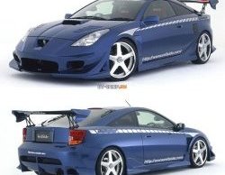 7 699 р. Передний бампер VeilSide Toyota Celica T230 (1999-2006)  с доставкой в г. Вологда. Увеличить фотографию 11