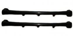 7 399 р. Пороги накладки CT Toyota Corolla E150 седан рестайлинг (2009-2013) (Неокрашенные)  с доставкой в г. Вологда. Увеличить фотографию 3