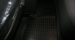 5 549 р. Коврики в салон Element 4 шт. (полиуретан) Toyota Corolla E150 седан рестайлинг (2009-2013) (Серые)  с доставкой в г. Вологда. Увеличить фотографию 3