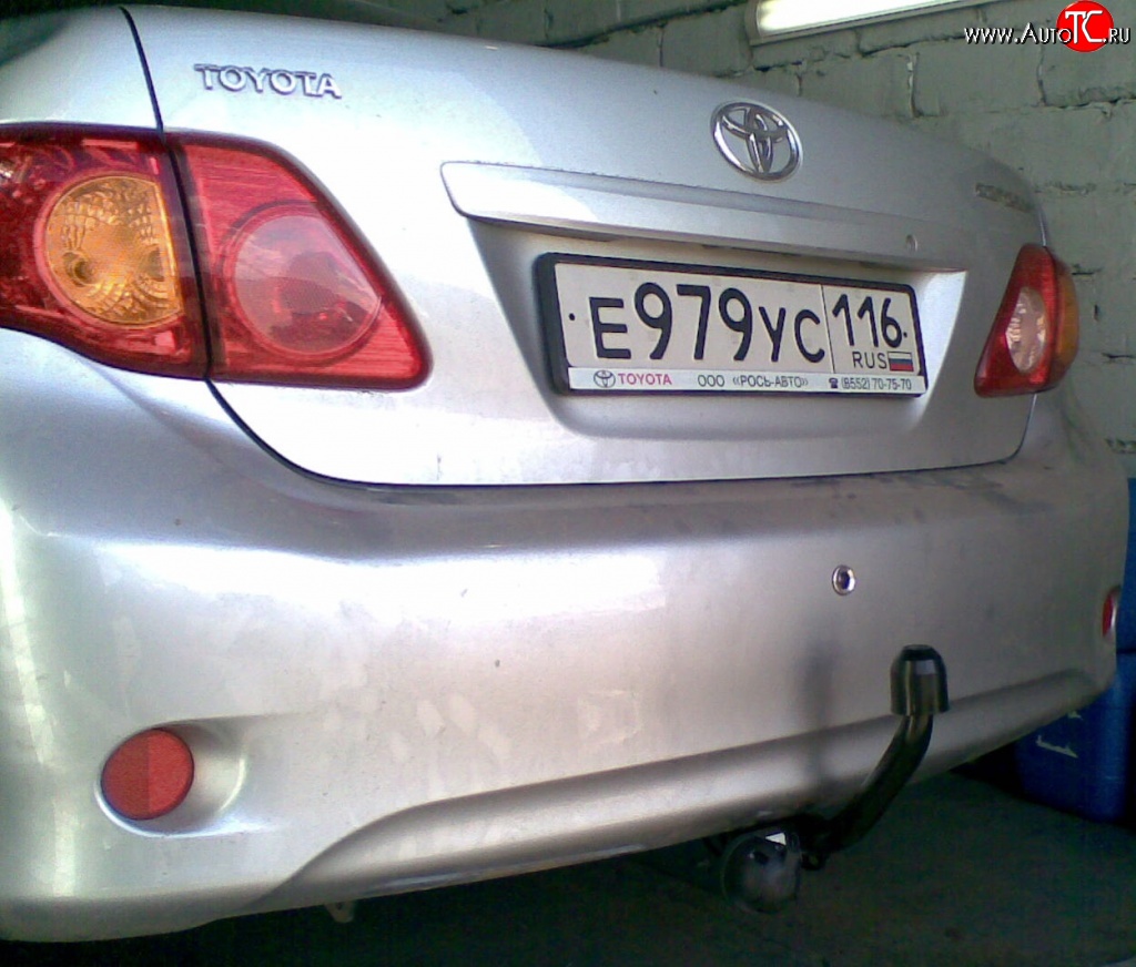 10 349 р. Фаркоп NovLine Toyota Corolla E150 седан дорестайлинг (2006-2010)  с доставкой в г. Вологда