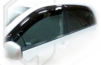 Дефлектора окон (Е121, 123, 124) CA-Plastic Toyota Corolla E120 хэтчбек рестайлинг (2004-2007)