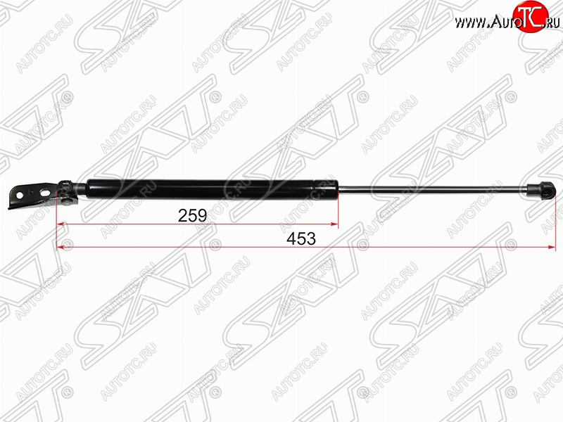 899 р. Правый газовый упор крышки багажника SAT Toyota Corolla Axio (E140) седан дорестайлинг (2006-2008)  с доставкой в г. Вологда