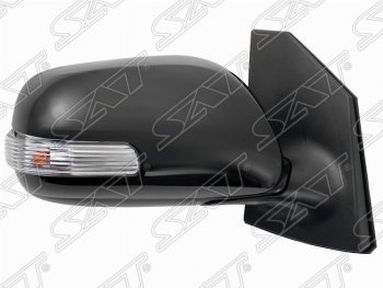 6 599 р. Правое боковое зеркало заднего вида SAT (9 контактов) Toyota Corolla Axio (E140) седан дорестайлинг (2006-2008) (Неокрашенное)  с доставкой в г. Вологда. Увеличить фотографию 2