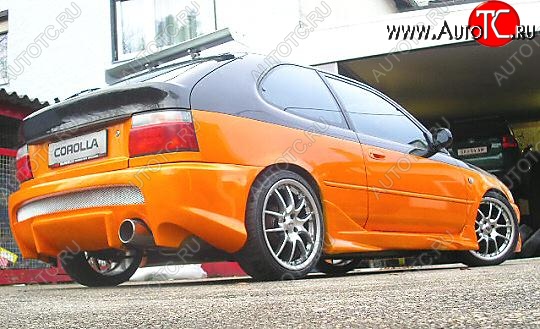 22 899 р. Задний бампер Velside Toyota Corolla E100 седан (1991-2002)  с доставкой в г. Вологда