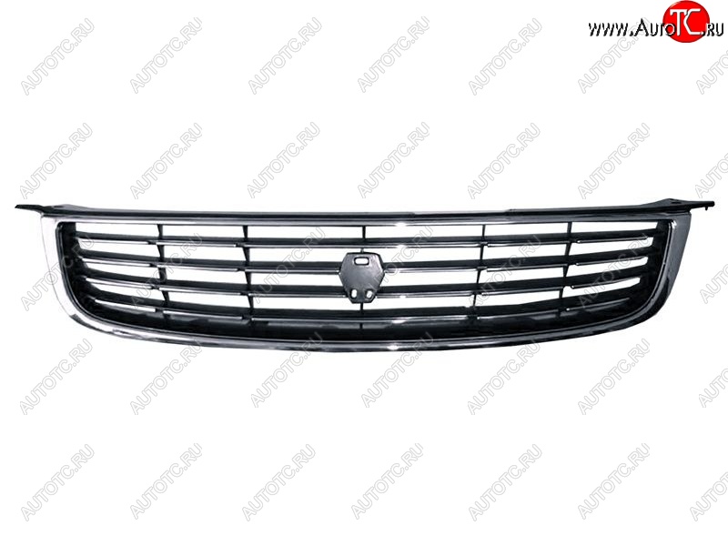 2 489 р. Решётка радиатора SAT (хром) Toyota Corolla E110 седан дорестайлинг (1997-2000) (Неокрашенная)  с доставкой в г. Вологда