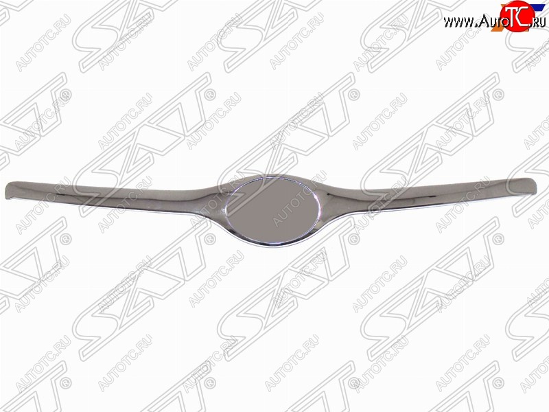 3 299 р. Молдинг капота SAT Toyota Corolla E120 хэтчбек рестайлинг (2004-2007)  с доставкой в г. Вологда