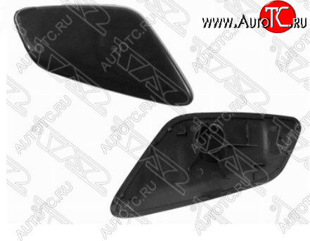 749 р. Крышка омывателя фары SAT (Правая)  Toyota Corolla ( E140,  E150) (2009-2013) седан рестайлинг (Неокрашенная)  с доставкой в г. Вологда