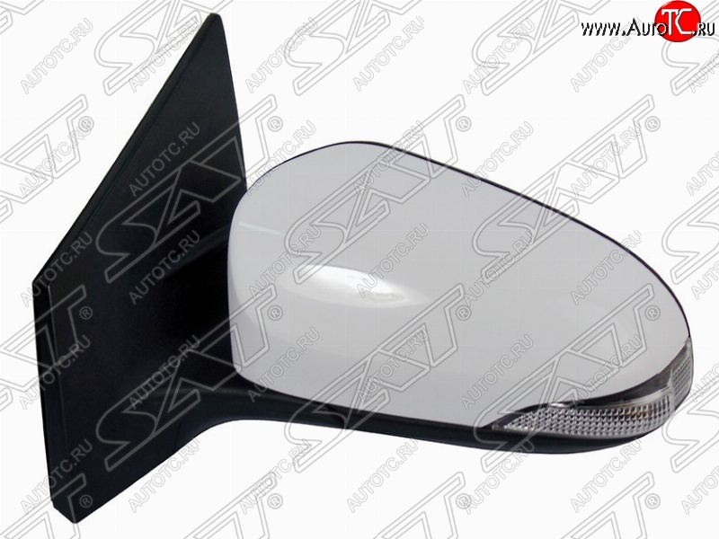 5 449 р. Левое боковое зеркало заднего вида SAT (обогрев, поворот, 7 контактов) Toyota Corolla E180 рестайлинг (2016-2019) (Неокрашенное)  с доставкой в г. Вологда
