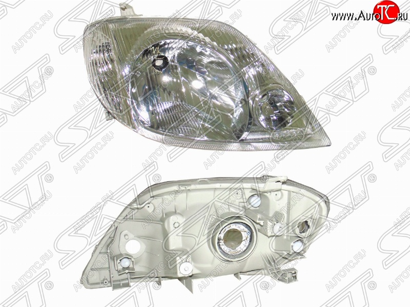 3 499 р. Правая фара передняя SAT Toyota Corolla Fielder E120 универсал дорестайлинг (2000-2002)  с доставкой в г. Вологда