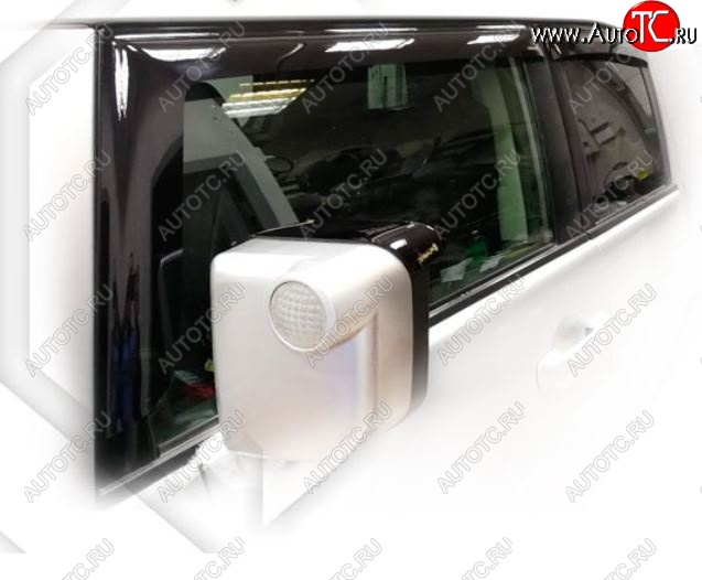 2 079 р. Дефлектора окон CA-Plastic Toyota FJ-Cruiser (2006-2018) (Classic полупрозрачный)  с доставкой в г. Вологда