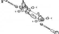 3 899 р. Полиуретановый сайлентблок рулевой рейки Точка Опоры Toyota Harrier XU30 (2003-2013)  с доставкой в г. Вологда. Увеличить фотографию 2