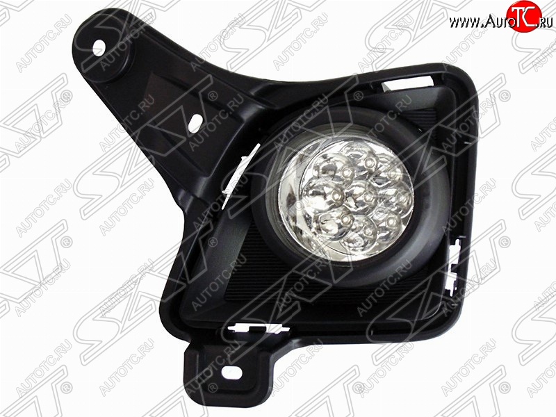 3 299 р. Левая противотуманная фара SAT (диодная)  Toyota Hiace  H200 (2010-2013) минивэн (Япония) 2-ой рестайлинг  с доставкой в г. Вологда