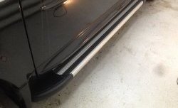 10 199 р. Пороги INTER Toyota Highlander XU50 дорестайлинг (2013-2017)  с доставкой в г. Вологда. Увеличить фотографию 5